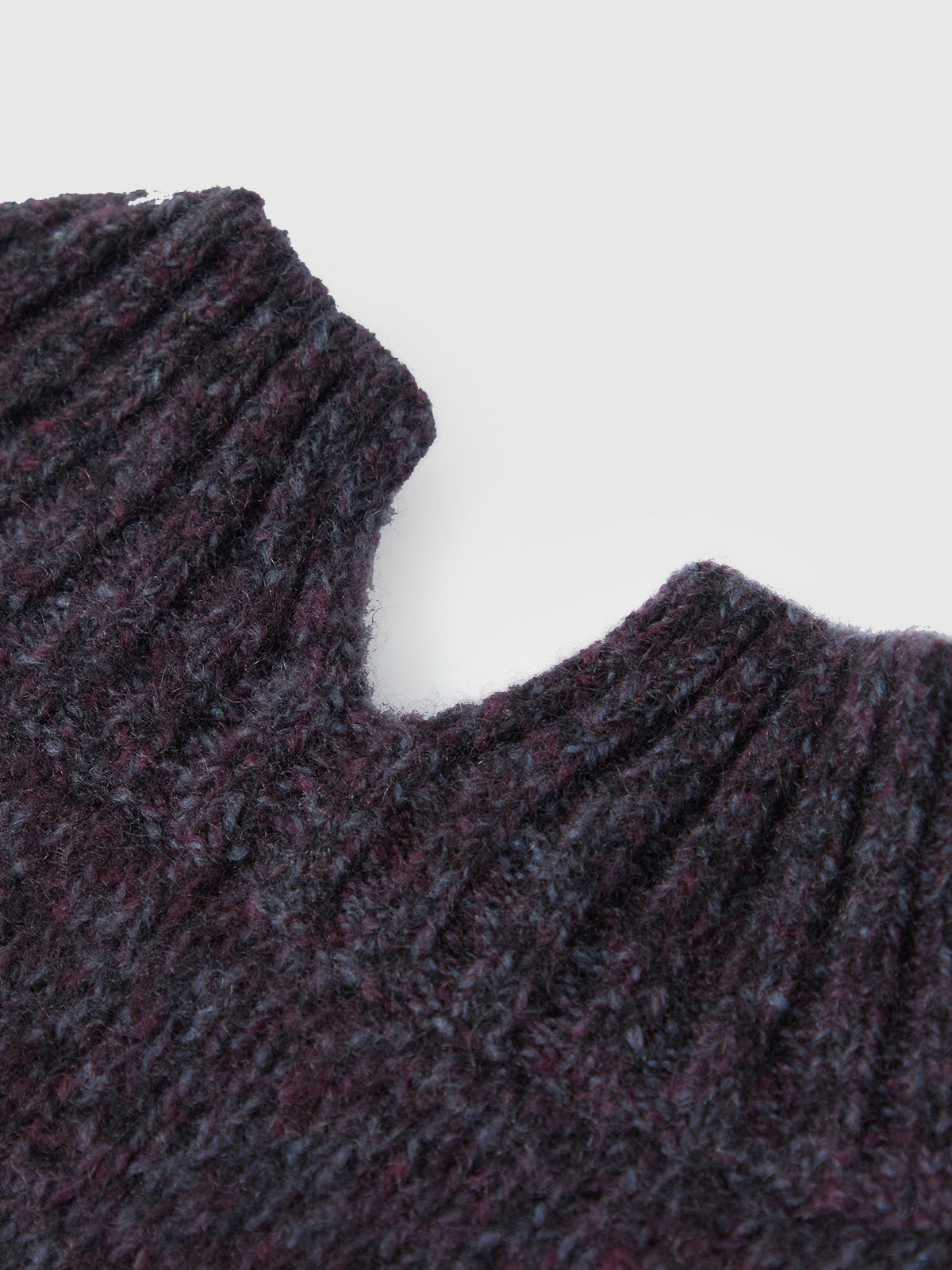 Deep Navy Crewneck Silk-Cashmere Sweater