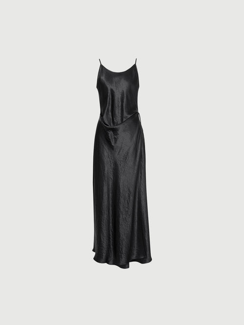 Load image 1 in gallery view. Pure Acetate Slip Dress