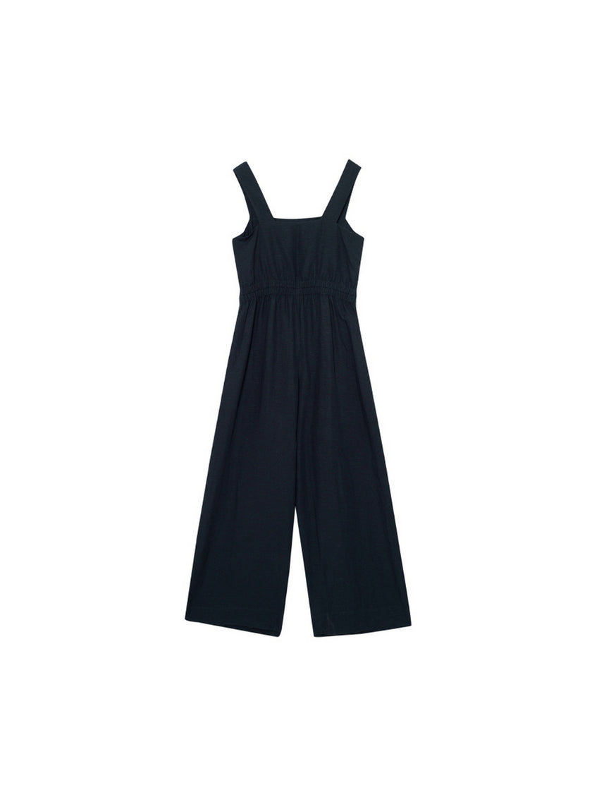 Sleeveless Lyocell Jumpsuit