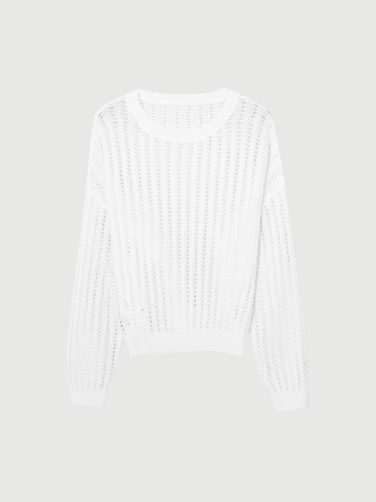 Open Knit Sweater