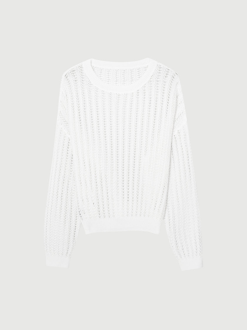 Open Knit Sweater