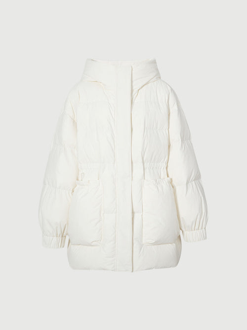 Load image 1 in gallery view. Hooded Puffer Jacket