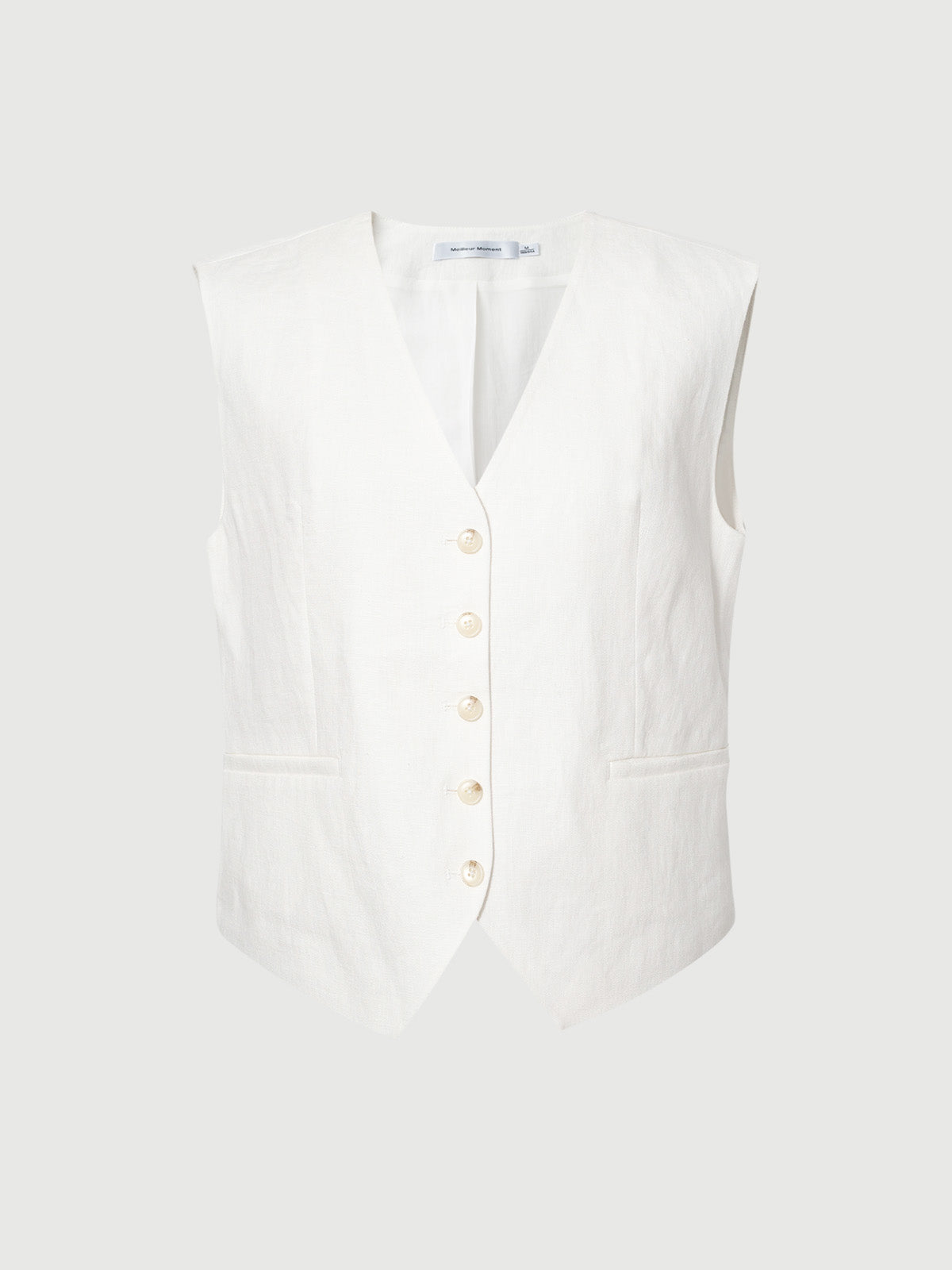 Linen Vest Top