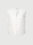 Linen Vest Top
