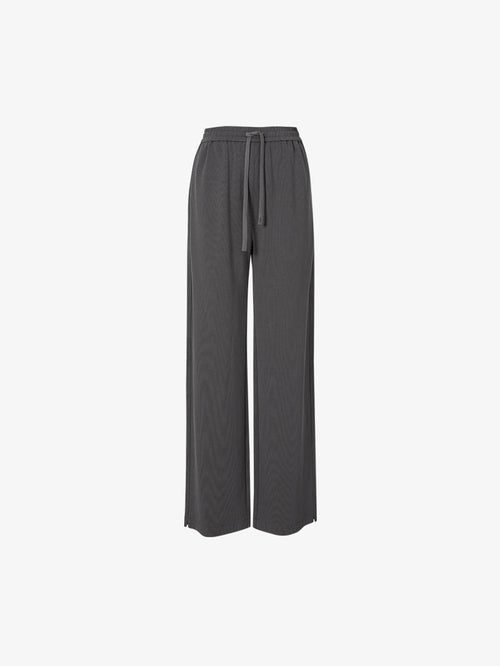 Load image 1 in gallery view. Straight-Fit Drawstring Trousers