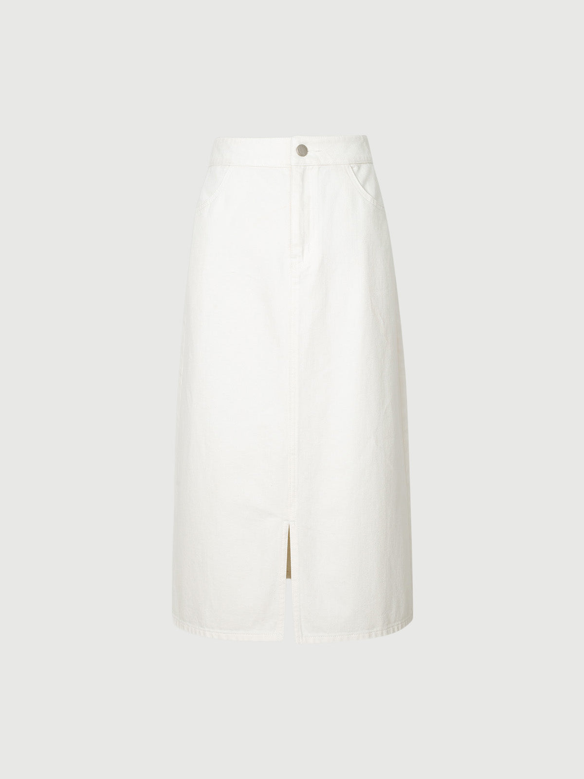 Front Slit Jeans Skirt - MEILLEUR MOMENT OFFICIAL STORE NEW YORK 