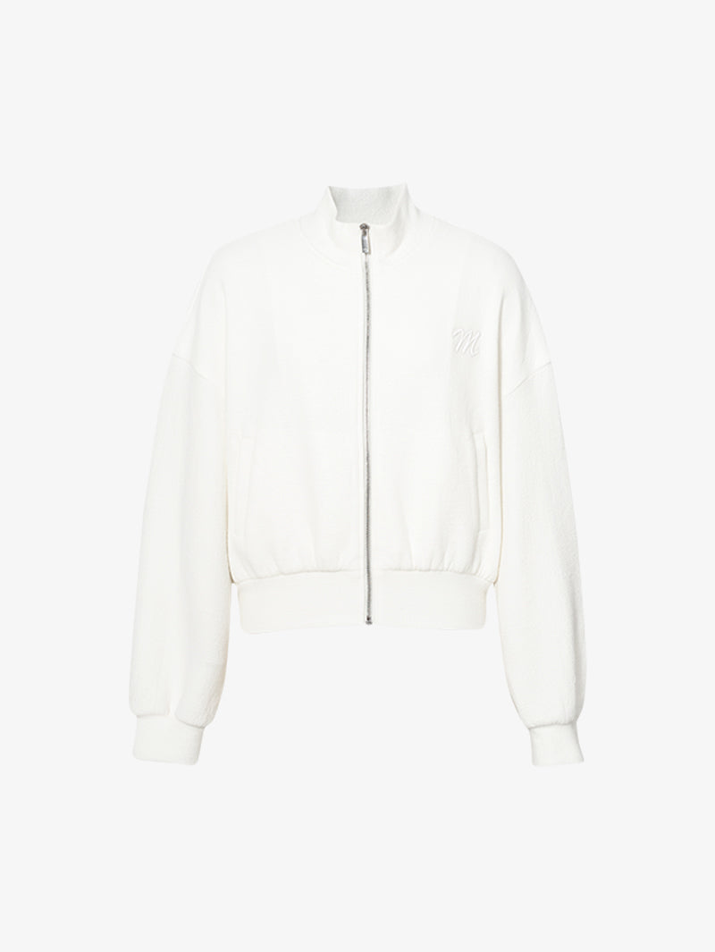 Cropped Bomber Jacket