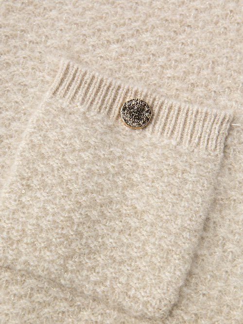 Load image 1 in gallery view. Cable Knit Cashmere Cardigan 5EA133522