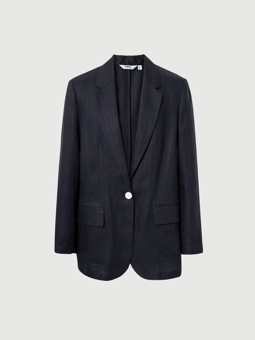 Load image 1 in gallery view. Lyocell-Linen Single-Button Blazer Suit