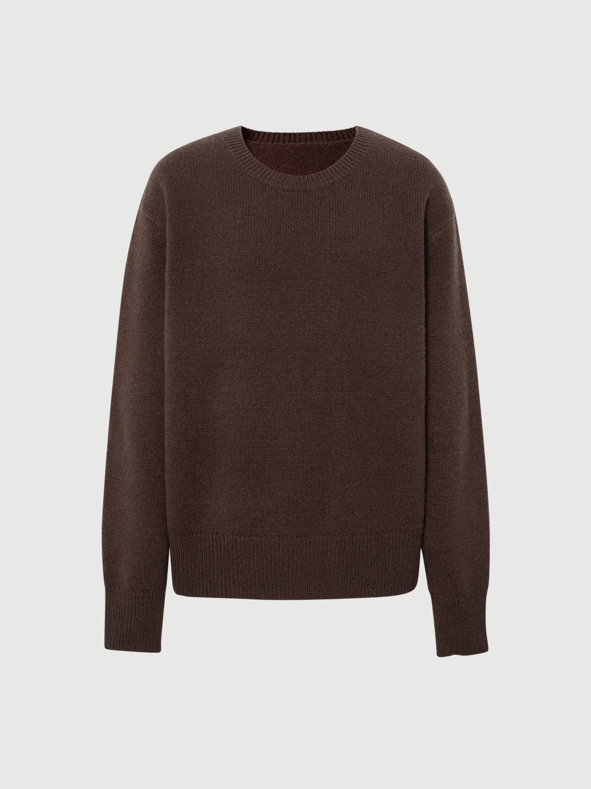 Wool Cashmere Blend Back Animal Graphic Sweater