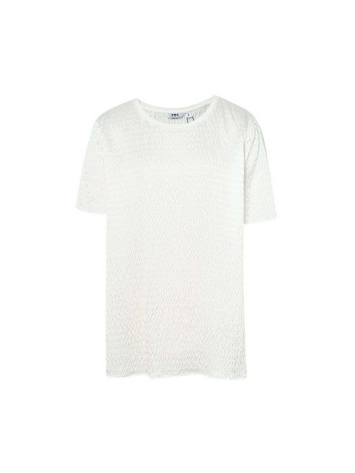 Bubble Textured Silk Blouse