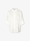 Short Sleeved Silk Shirt