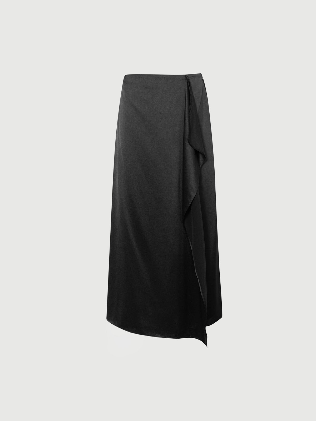 Acetate Midi Skirt