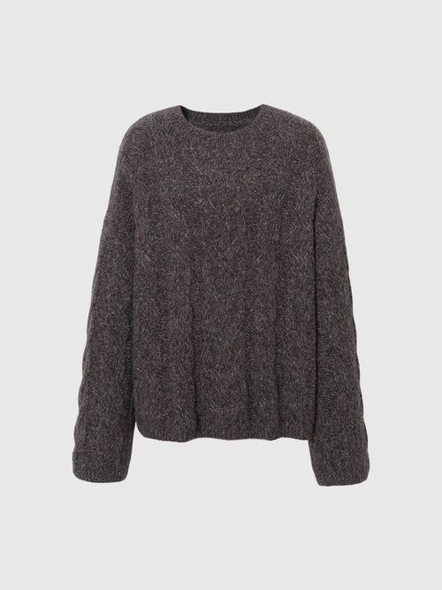 Load image 1 in gallery view. Gray sweater on a light gray background