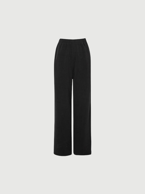 Load image 1 in gallery view. Straight Fit Elastic Trousers - MEILLEUR MOMENT OFFICIAL STORE NEW YORK 