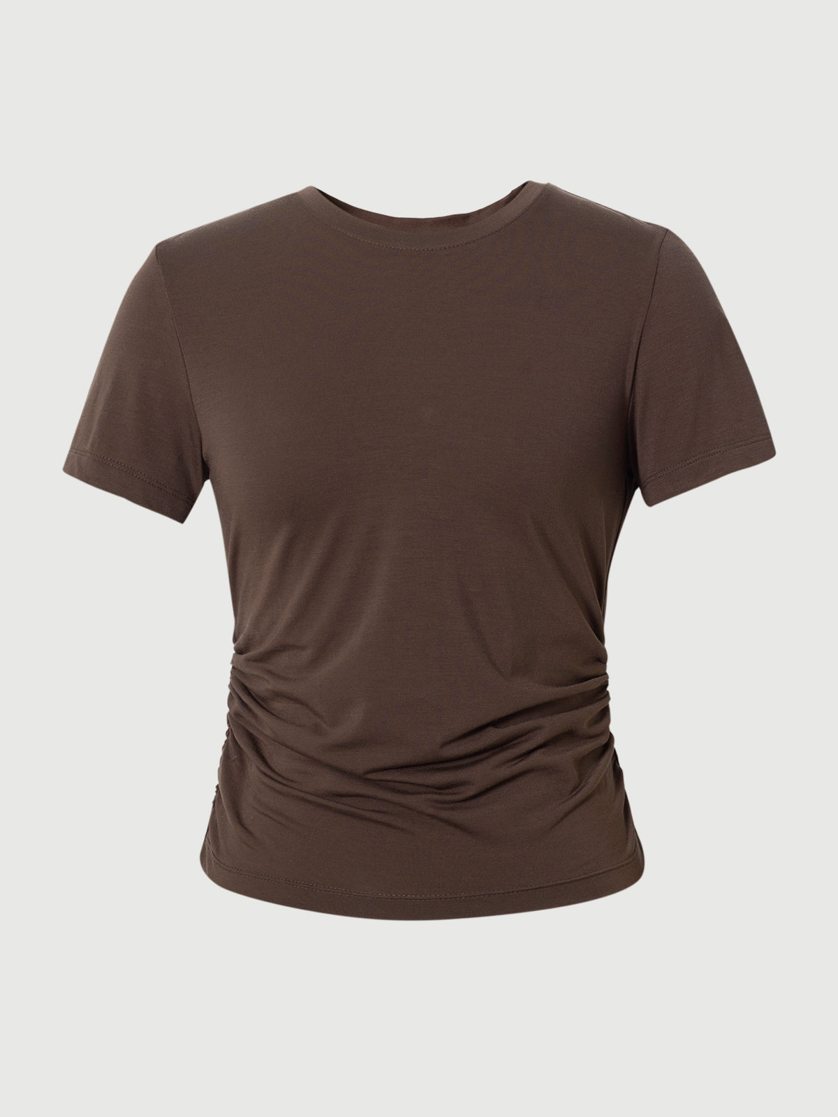 Sculpted Waist Slim-Fit Tee