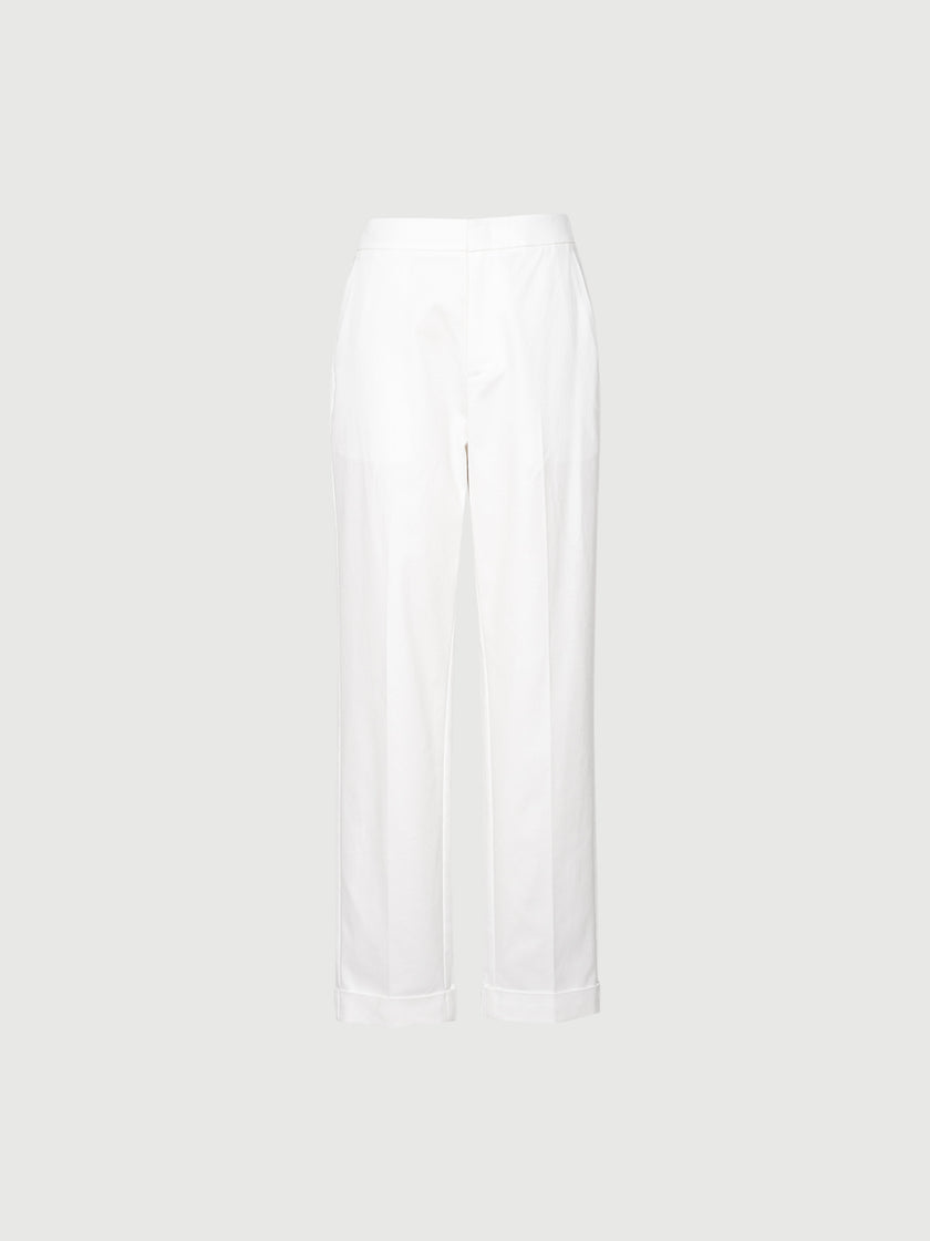 Small Leg Lyocell Trousers