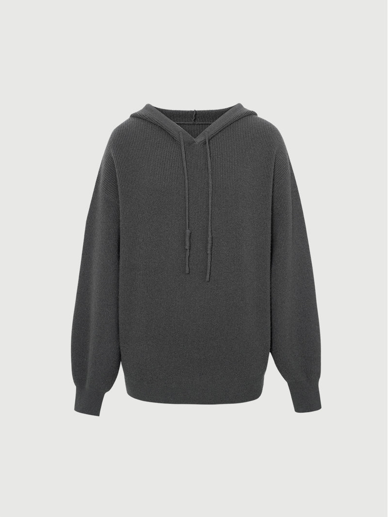 Luxury Cashmere Hoodie Sweater