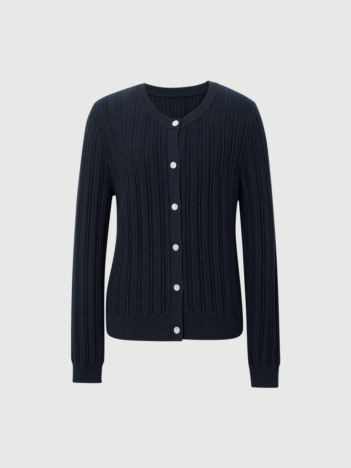 Slim Fit Wool Cardigan