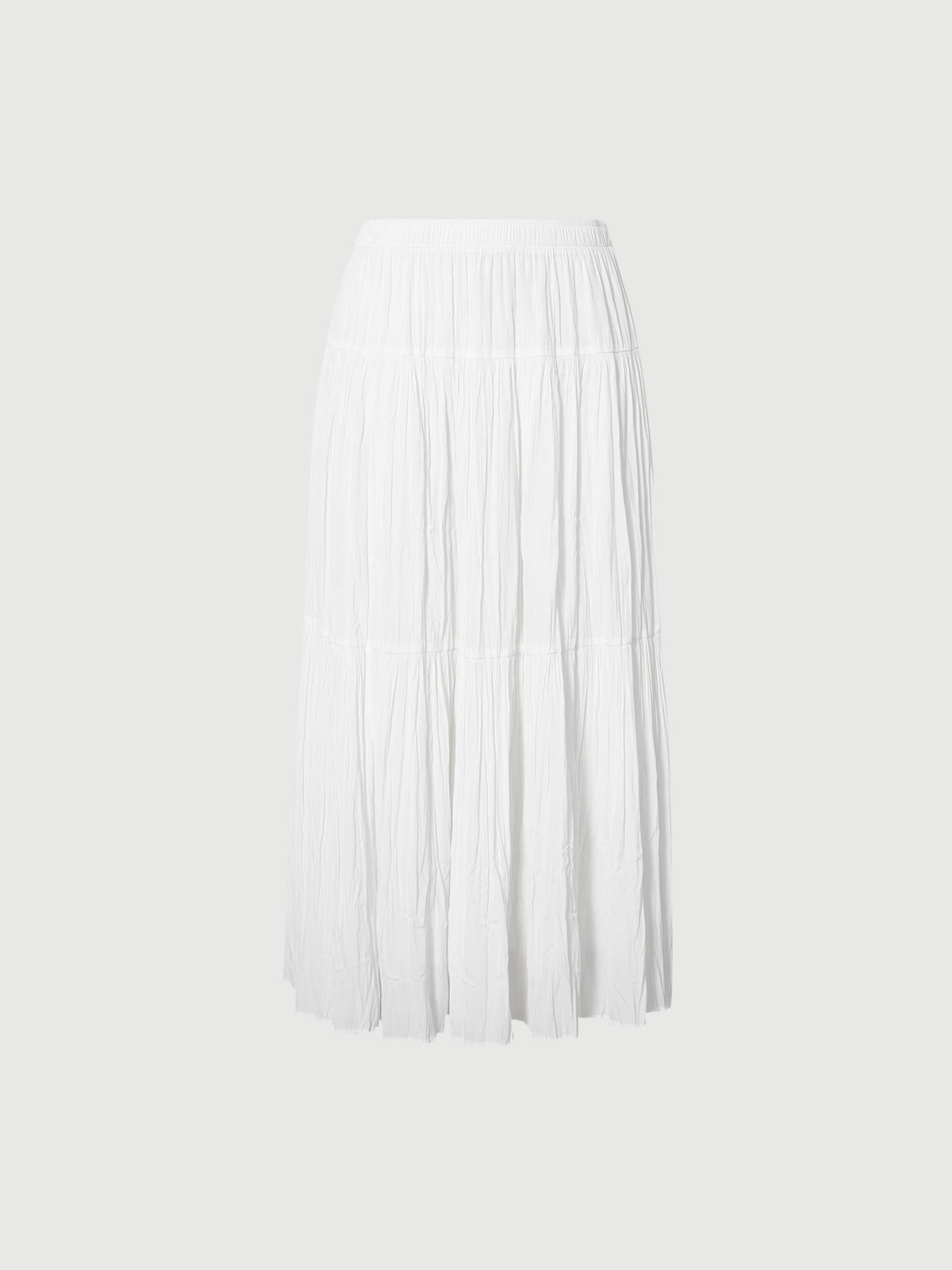 Pleated Maxi Skirt