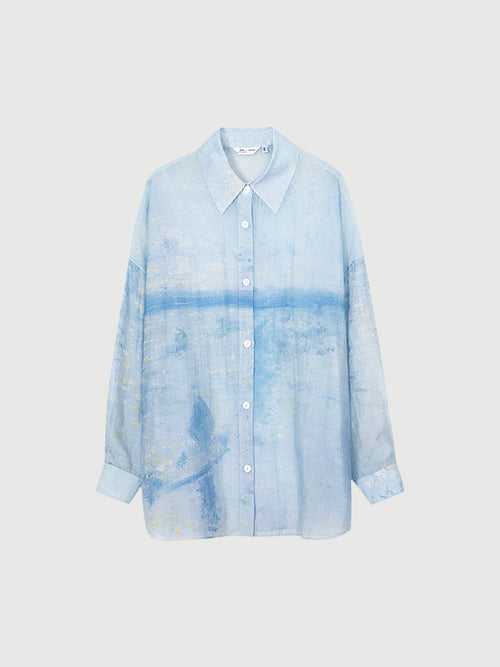 Load image 1 in gallery view. Monet Lyocell Shirt