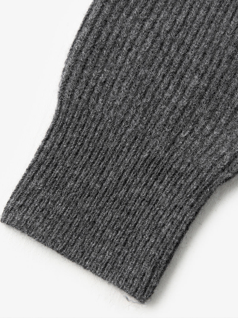 Pure Wool Polo Neck Sweater