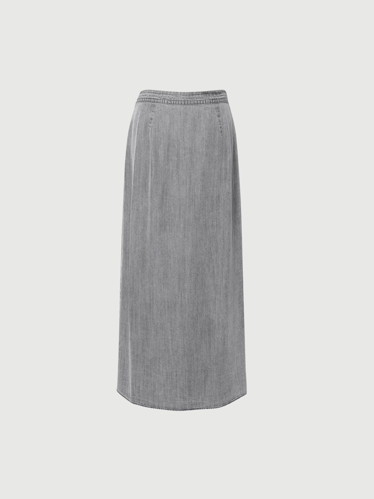 100% Lyocell Denim Ankle-Length Dress