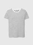 Striped Pure Cotton T-shirt
