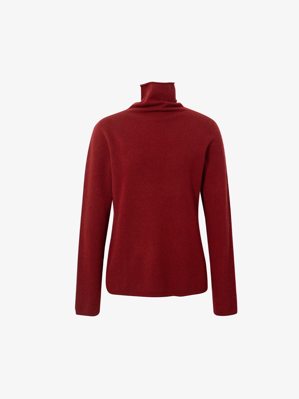 Merlot Pure Cashmere Slim Fit Sweater 5FA133603Q