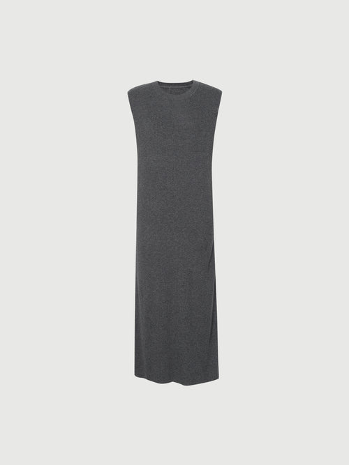 Load image 1 in gallery view. Sleeveless Wool-Blend Knit Dress