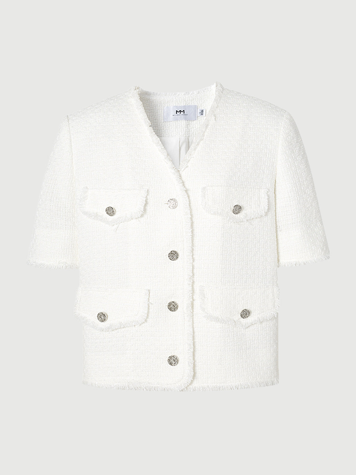 V Neck Short Jacket