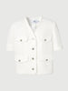 V Neck Short Jacket