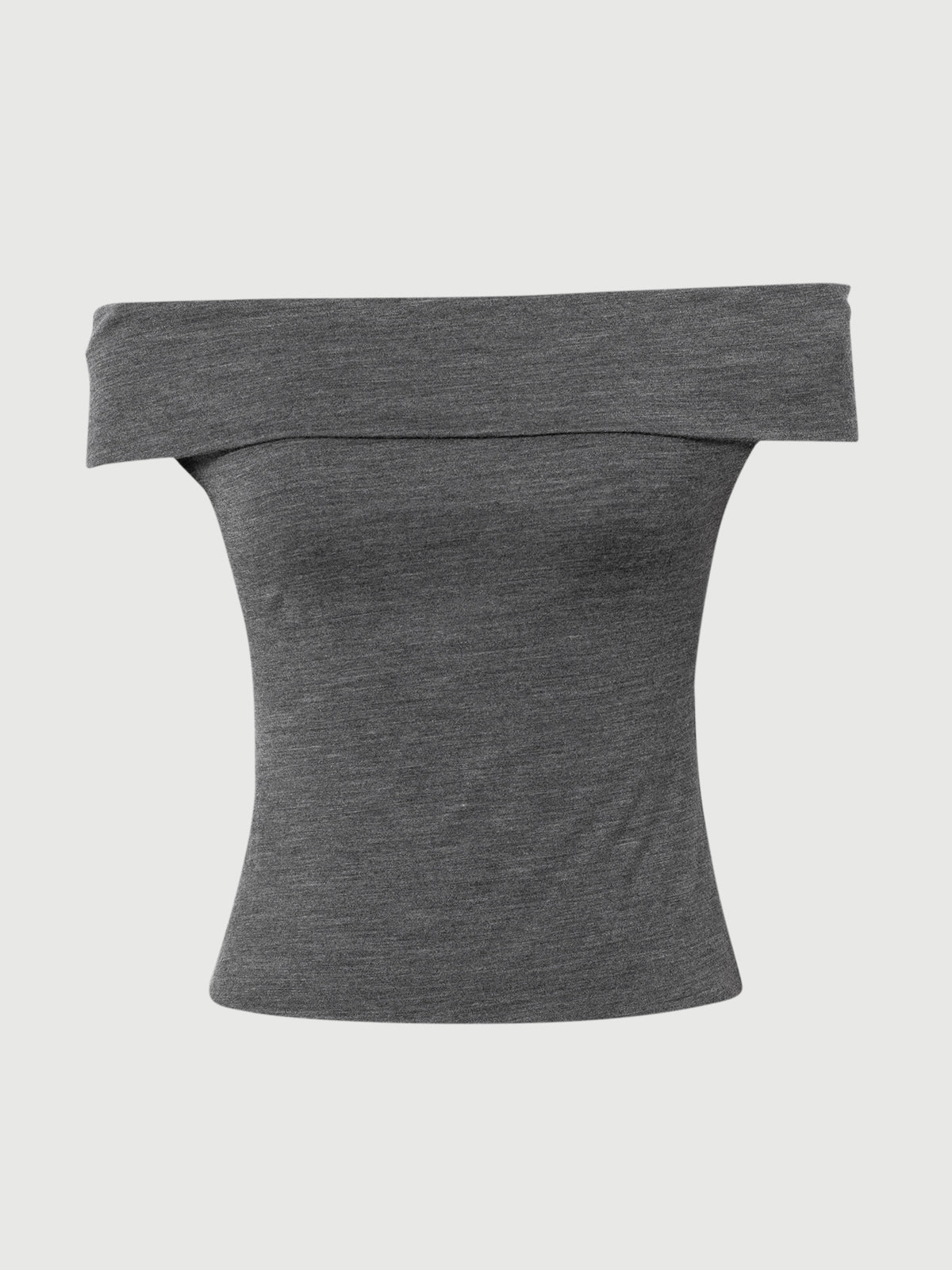 Off-the-Shoulder Fitted Top