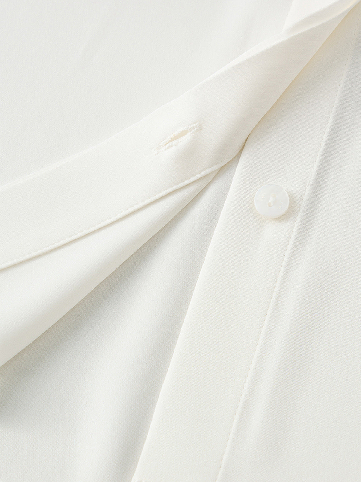 Sleeveless Silk Shirt Top