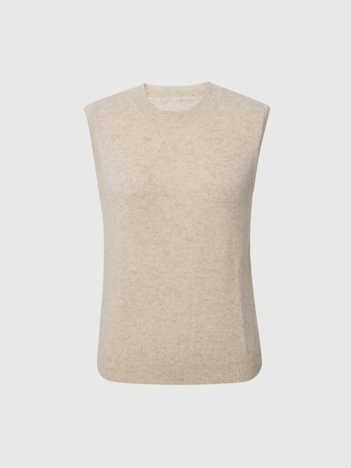 Pure Cashmere Crewneck Tank