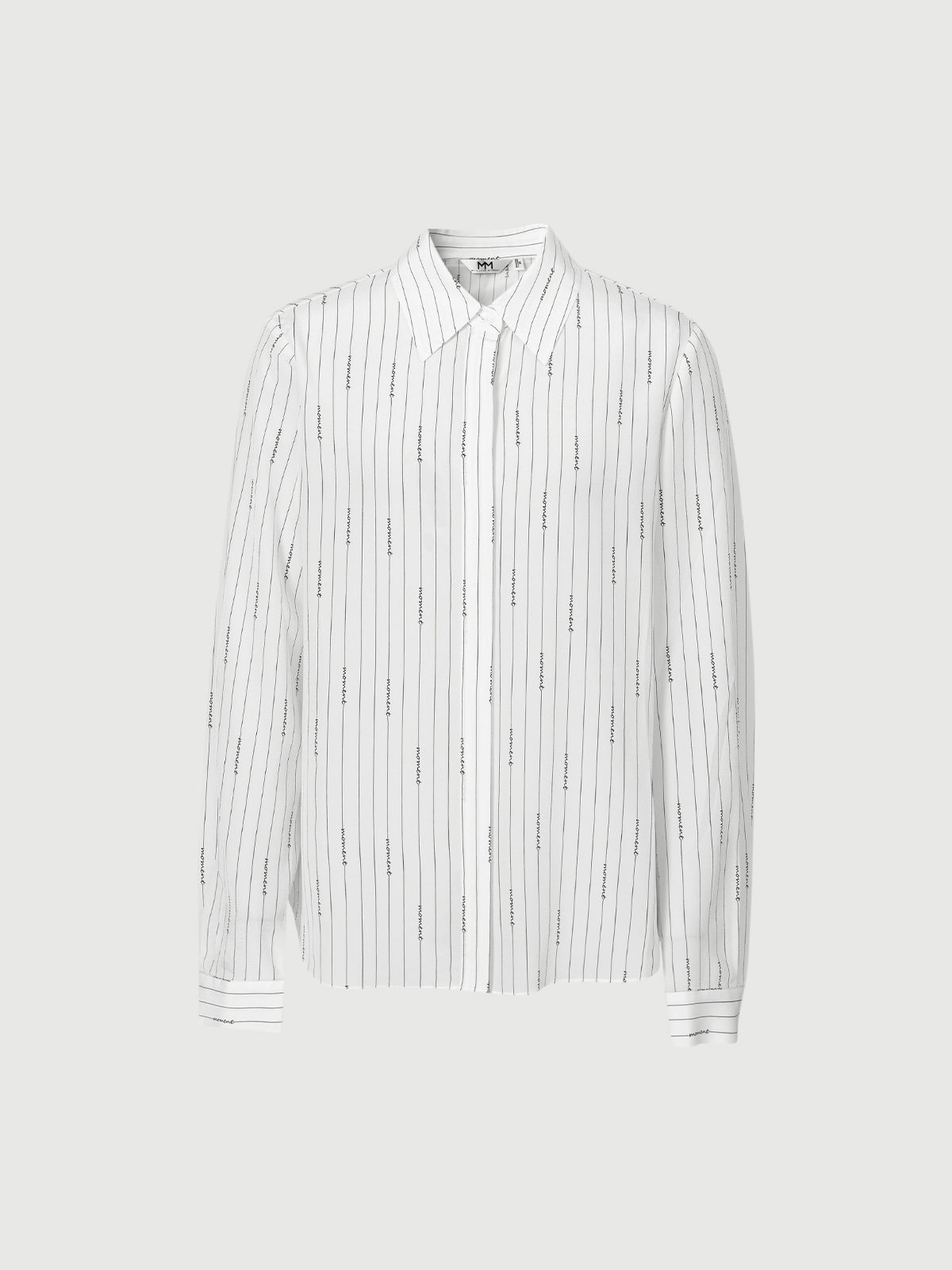 Stripe Pure Silk Shirt