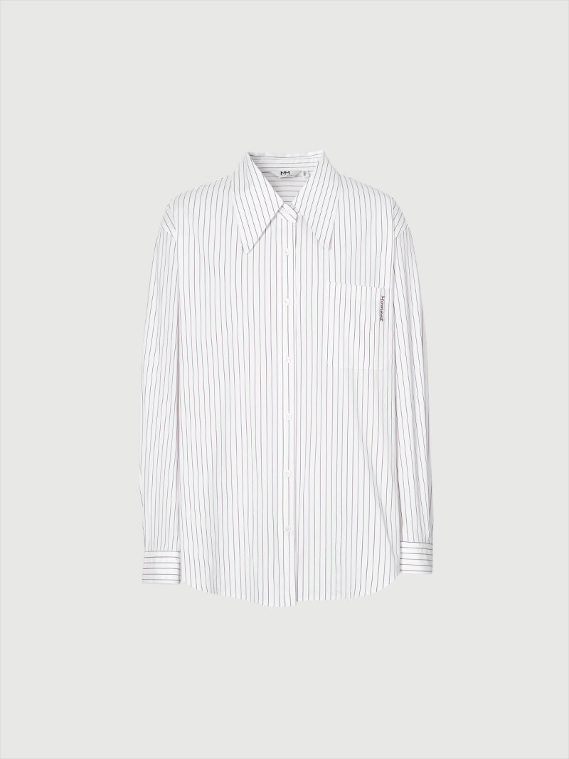 Stripe Classic Shirt - MEILLEUR MOMENT OFFICIAL STORE NEW YORK 