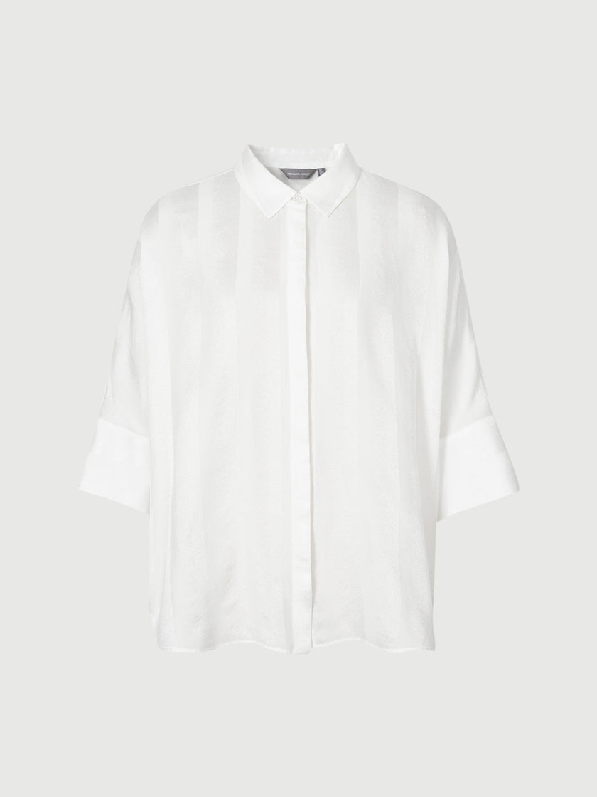 Half Sleeves 100% Silk Shirt