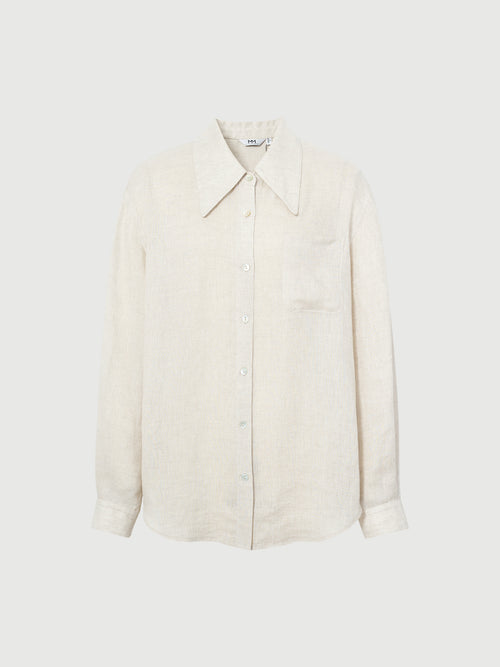 Load image 1 in gallery view. 100% Linen Shirt