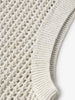 Linen Open-Knit Vest