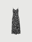 Floral Lyocell Slip Dress