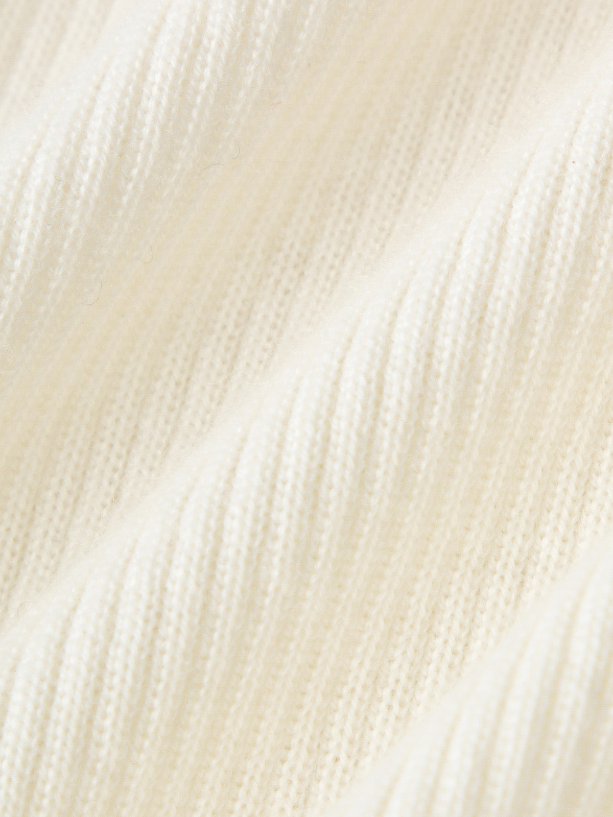 Pure Wool Crew Neck Knit Top