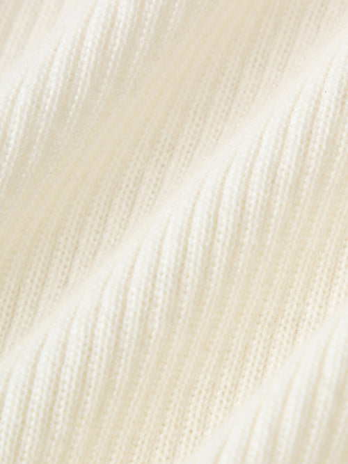 Load image 1 in gallery view. Pure Wool Crew Neck Knit Top