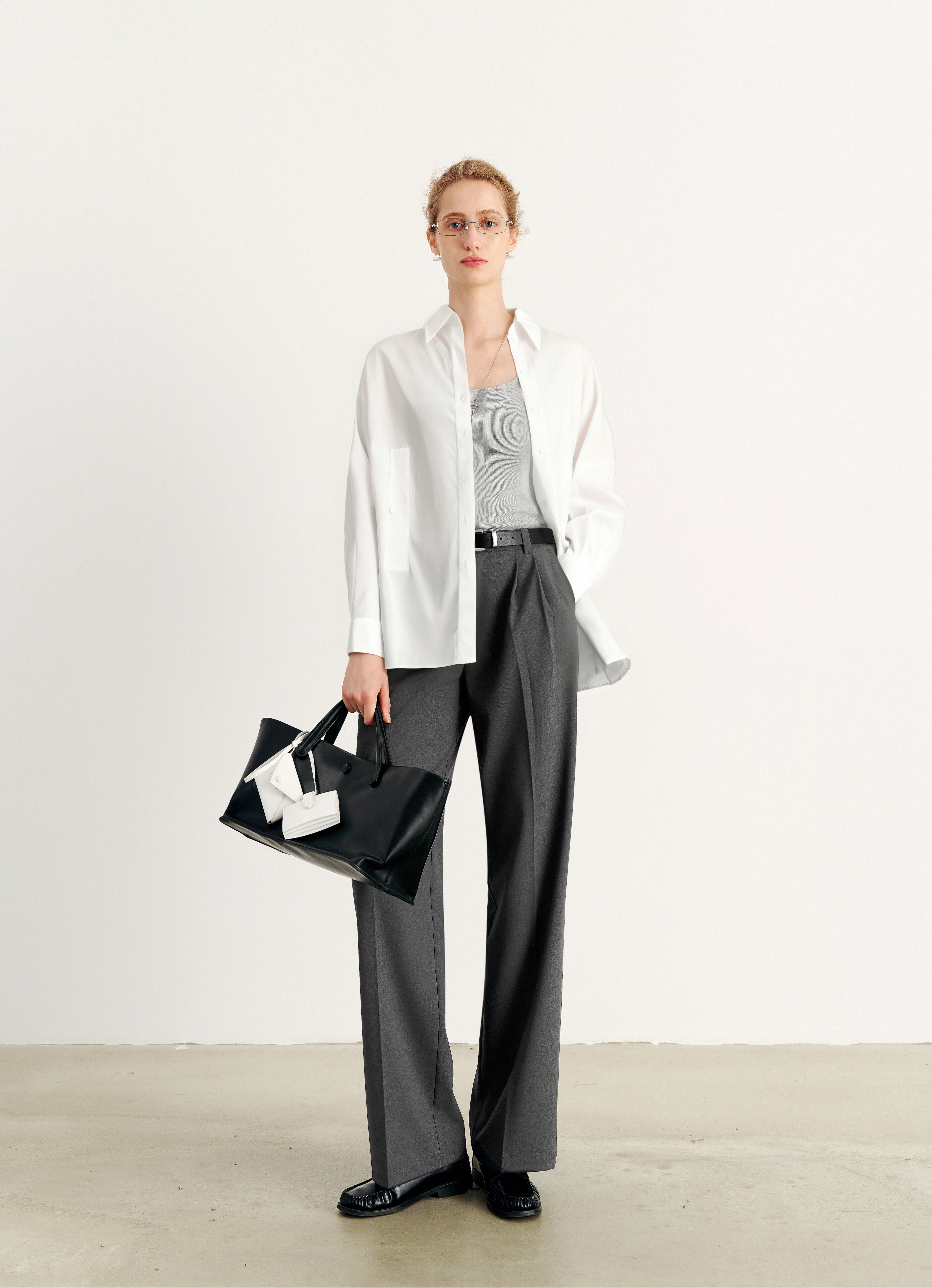 Cotton Button-Up Shirt