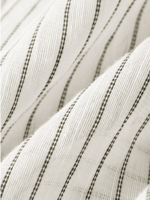 Load image 1 in gallery view. Pinstriped Cotton Shirt