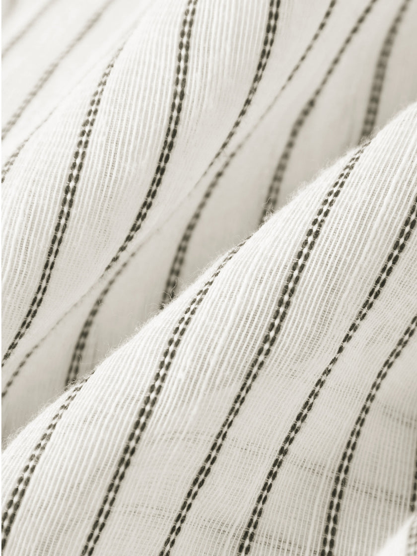 Pinstriped Cotton Shirt