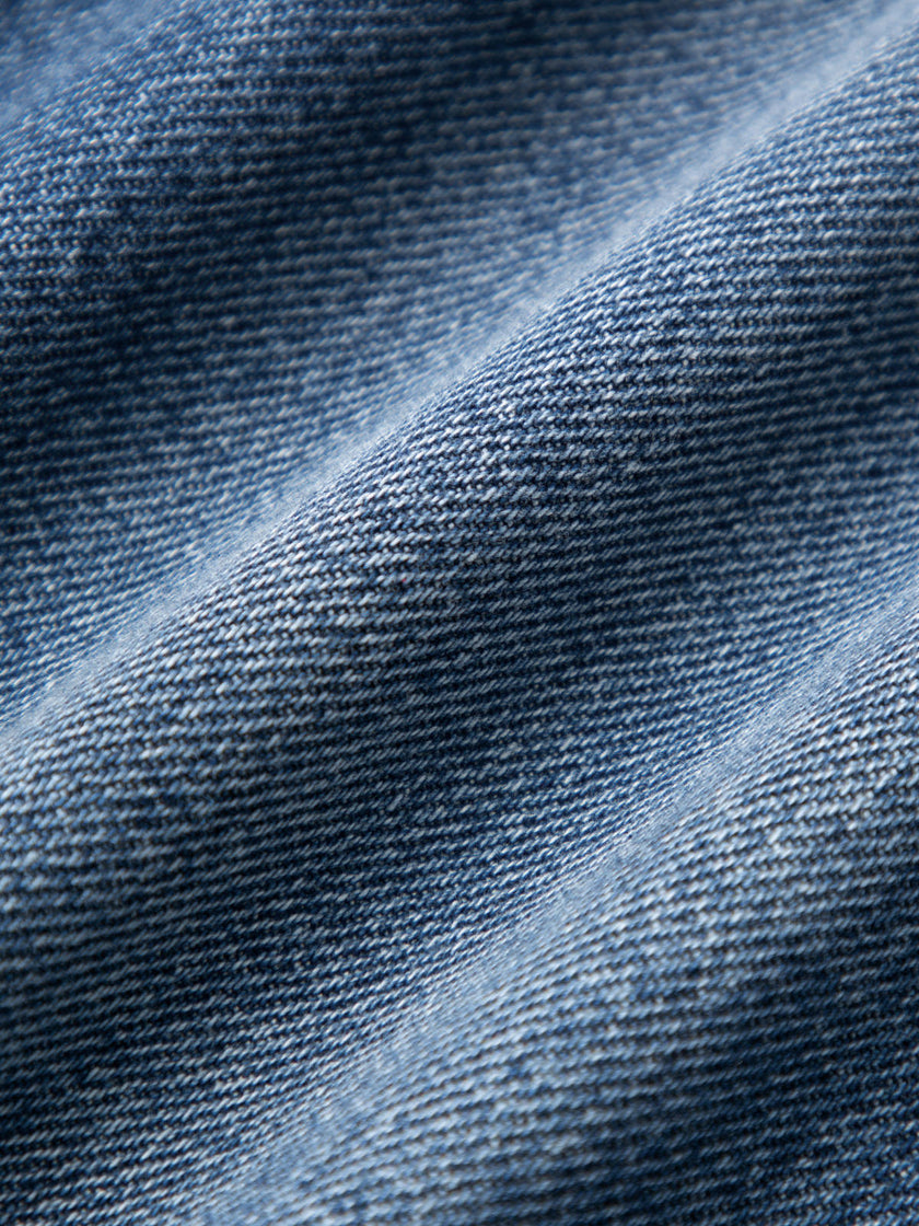 Straight Fit Pure Cotton Jeans