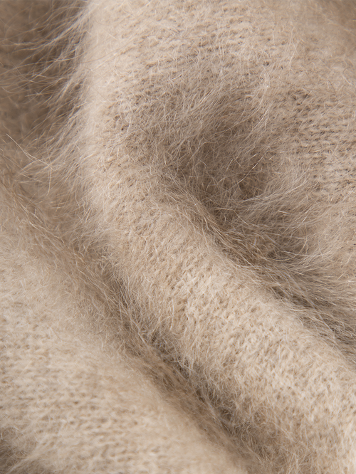 Load image 1 in gallery view. Crew Neck Cashmere Sweater - MEILLEUR MOMENT OFFICIAL STORE NEW YORK 