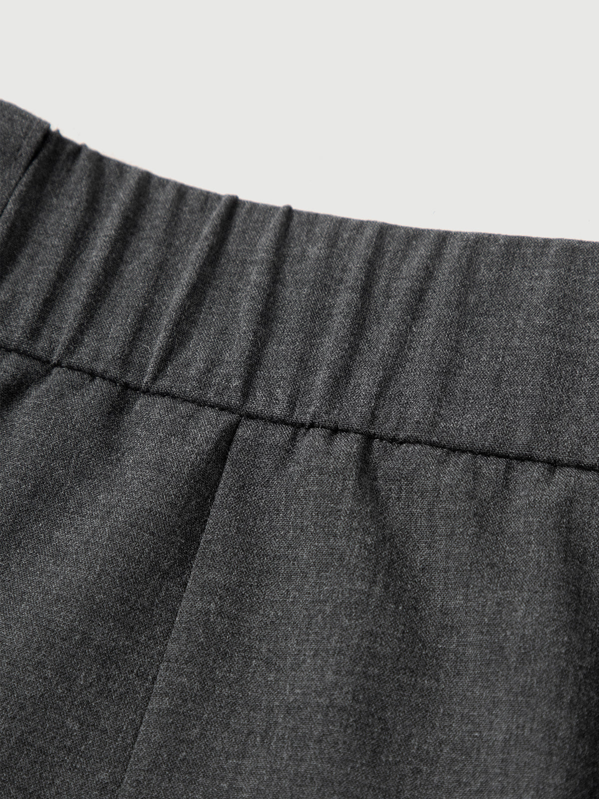 Cropped Architectural Wide-Leg Pants