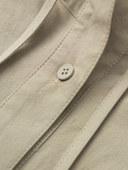 Load image 1 in gallery view. Cotton Hooded Rain Coat